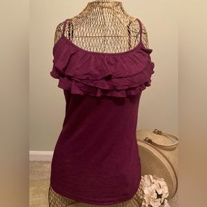 Ann Taylor LOFT Ruffle Camisole Top